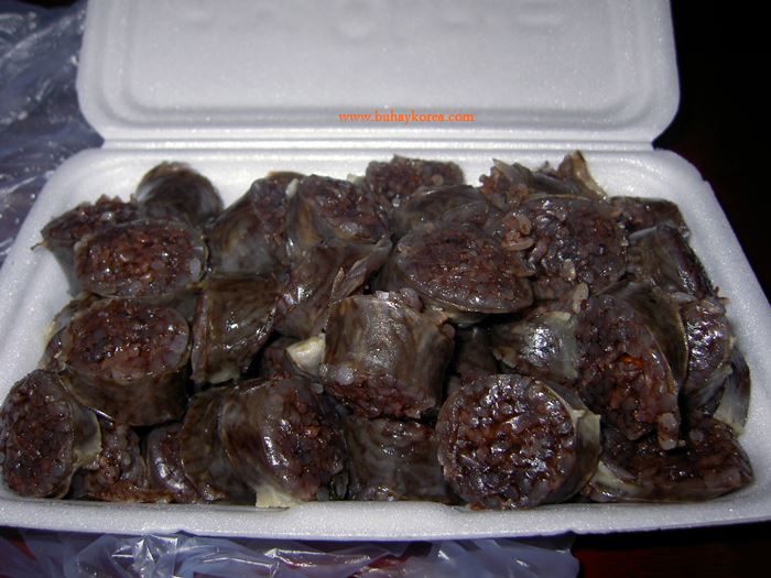 Blood sausage - Korean style