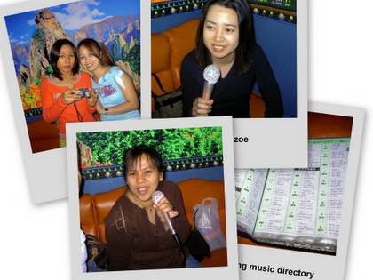 Noraebang with Pinay friends