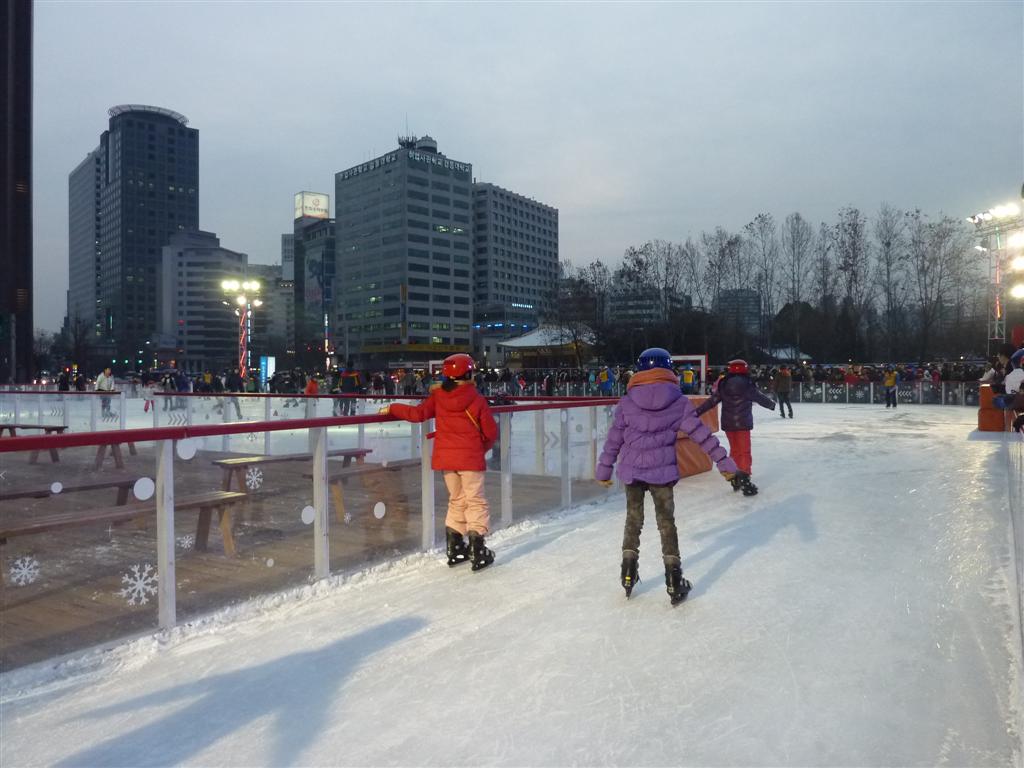 Ice Skating in Seoul Buhay Korea