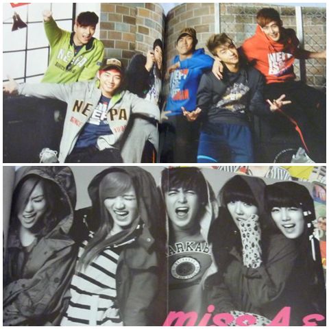 ceci2 The team 2PM and Nichkhun with Miss A