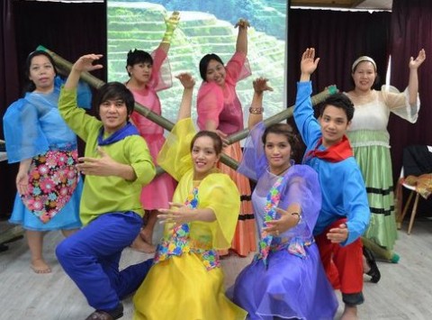 damayan Damayan Folk Dance Group (Photo credit: Facebook page of Razel)