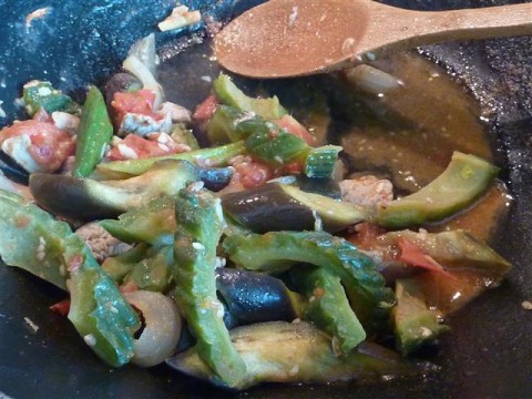 pinakbet Pinakbet for a housewarming party