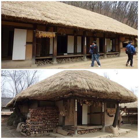 Korean Folk Village - houses
