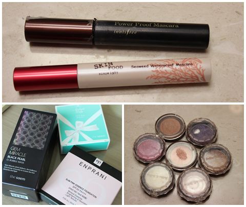 Korean make-up products