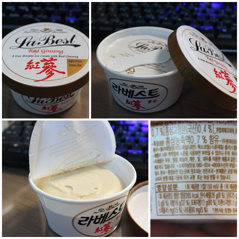 LaBest Red Ginseng Ice Cream