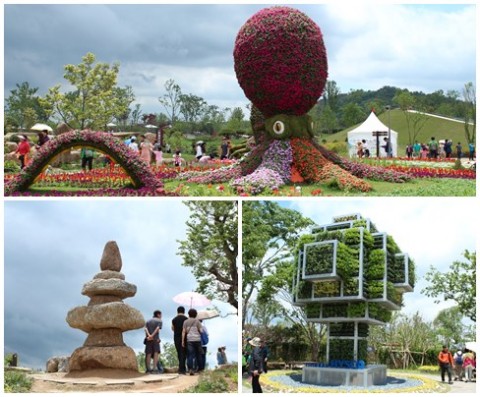 Garden for kids, rock garden and corporate garden