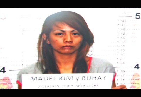 Mugshot of Mabel Kim from the Philippine Star
