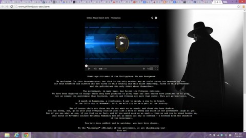 Philippine Embassy in Seoul website ~ defaced!