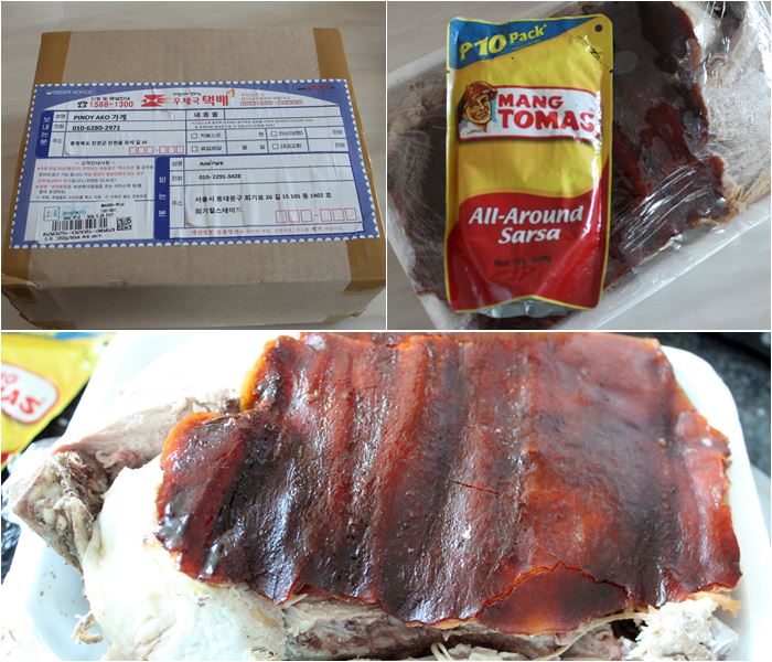 My order from Pinoy Ako Lechon ~