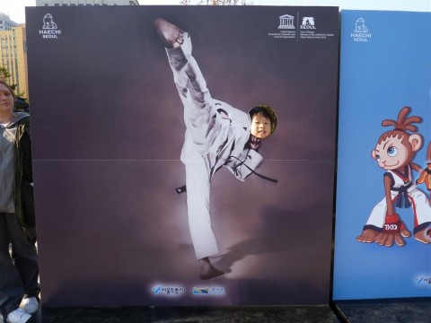 Seoul Taekwondo Taekwondo kick!